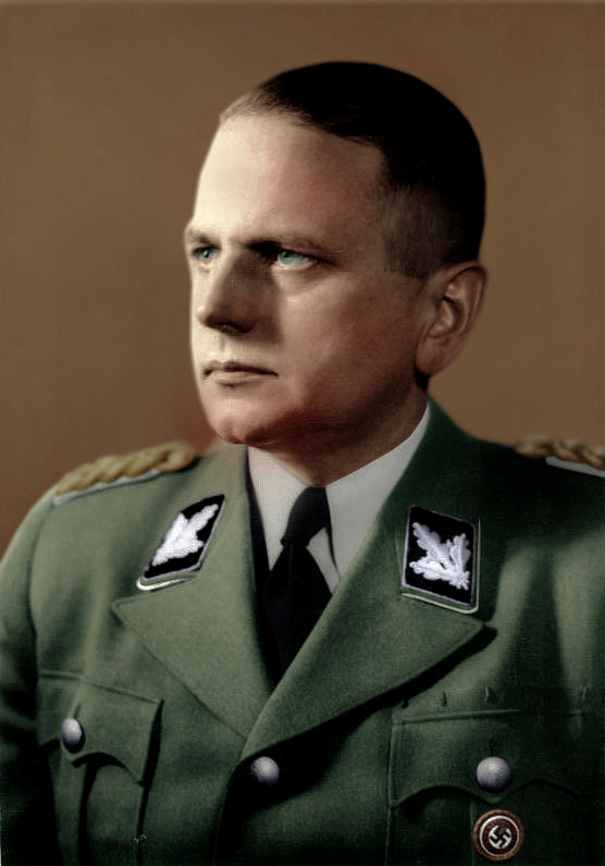 Otto Ohlendorf. By Photographer: Schwarz; Colors added by Tzo15 [CC BY-SA 3.0 (http://creativecommons.org/licenses/by-sa/3.0)], via Wikimedia Commons.